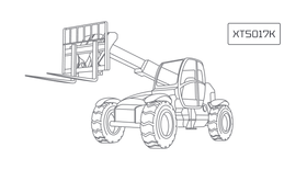 Телескопический погрузчик XCMG XT5017K