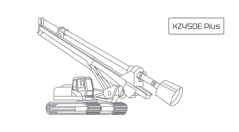 Установка ГНБ XCMG XZ450E Plus